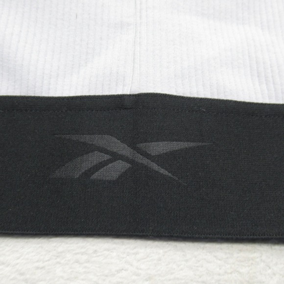 Cardi B x Reebook Shirt Women Medium Ribbed Long Sleeve HalfZip Pullover Cropped - Picture 4 of 16